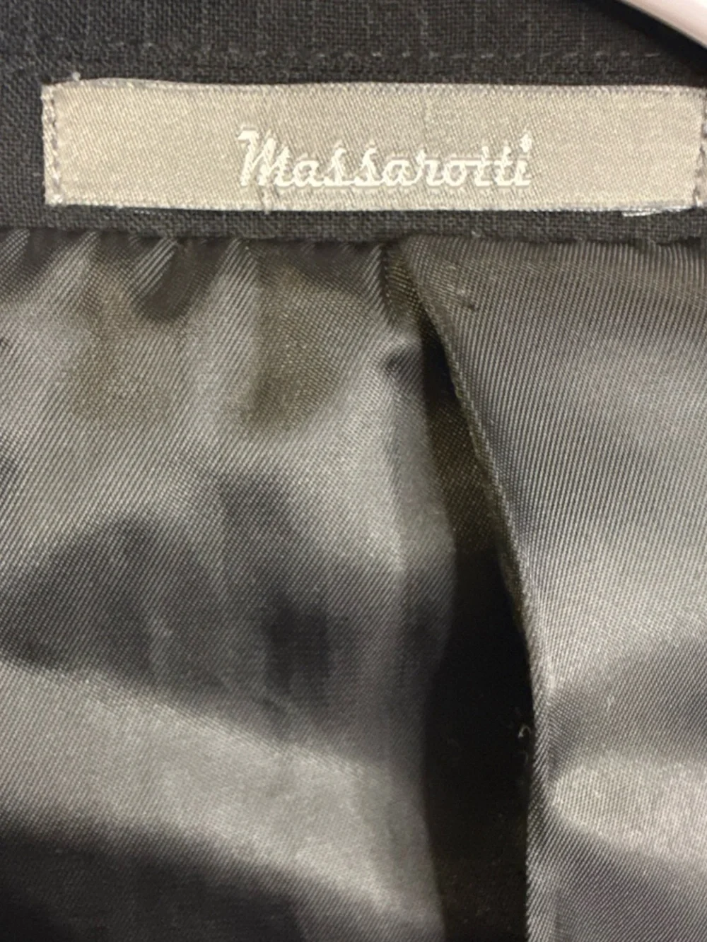 Massimo Dutti Black Men's Two-Button Sport Coat